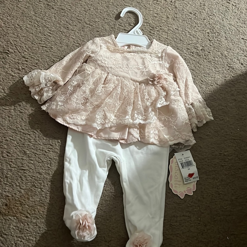 NEW! 3M lace onesie!